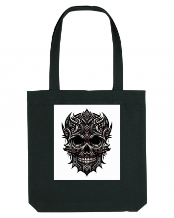 Skull/Craniu in diferite stiluri 18 Black