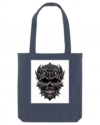 Skull/Craniu in diferite stiluri 18 Midnight Blue