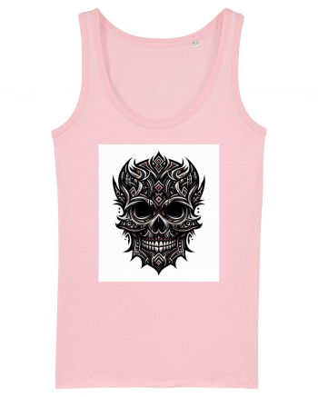 Skull/Craniu in diferite stiluri 18 Cotton Pink