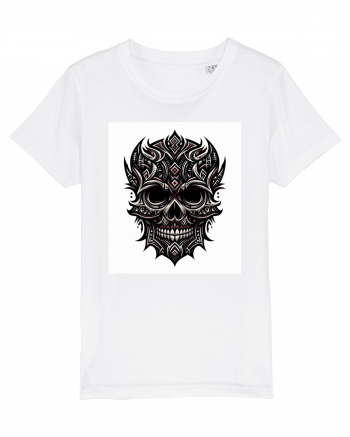 Skull/Craniu in diferite stiluri 18 White