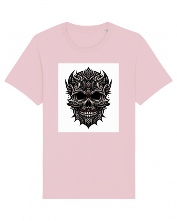 Skull/Craniu in diferite stiluri 18 Cotton Pink