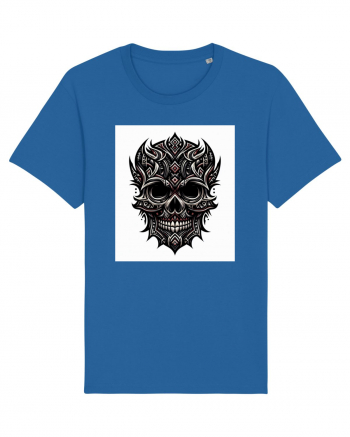 Skull/Craniu in diferite stiluri 18 Royal Blue
