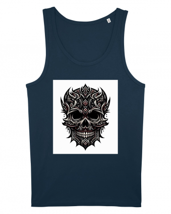 Skull/Craniu in diferite stiluri 18 Navy