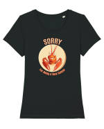 SORRY FOR BEING A SEXY  CANCER (RAC) Tricou mânecă scurtă guler larg fitted Damă Expresser