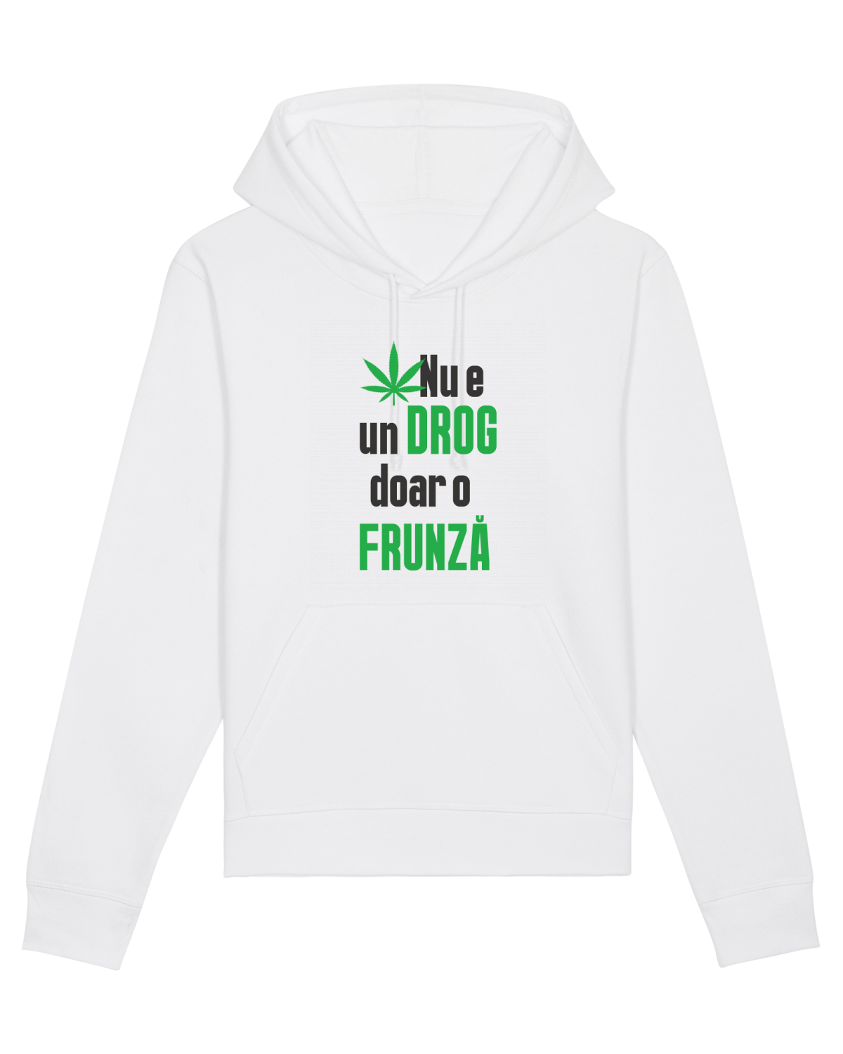 Hanorac Unisex Drummer White