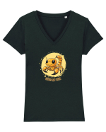 GUESS MY SIGN - SCORPIO Tricou mânecă scurtă guler V Damă Evoker