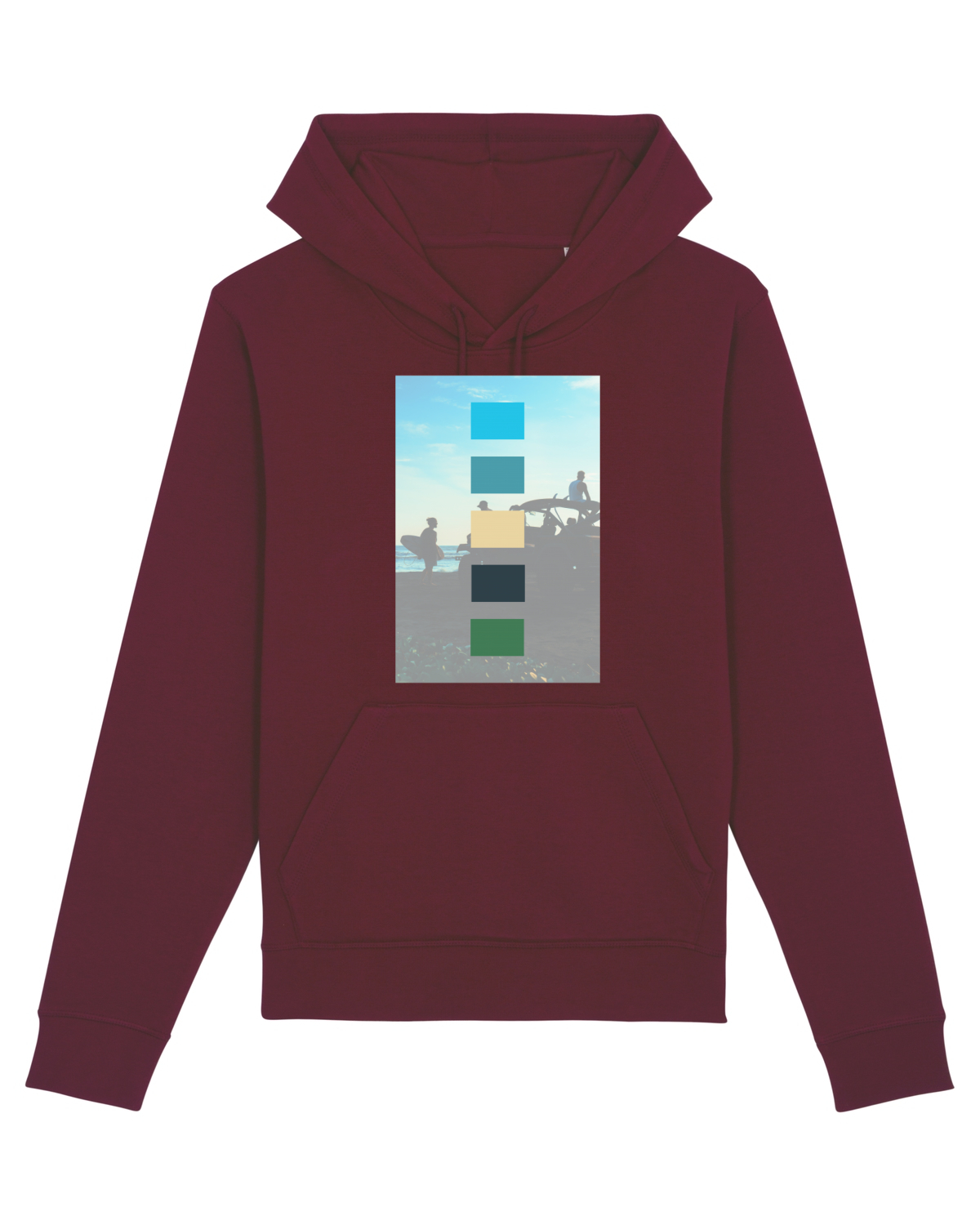 Hanorac Unisex Drummer Burgundy