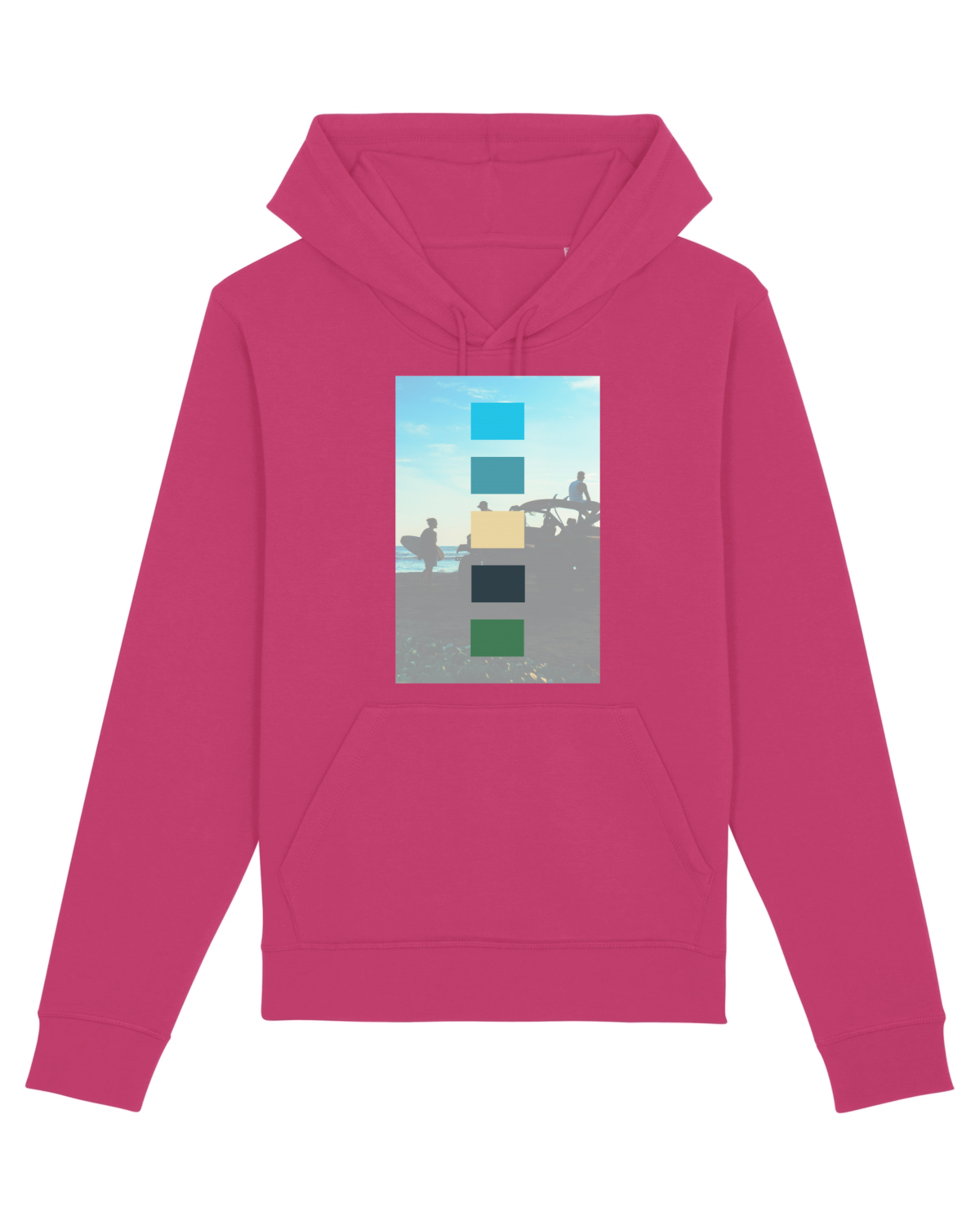 Hanorac Unisex Drummer Raspberry