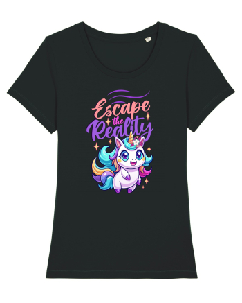 Unicorn simpatic pastel goth Black