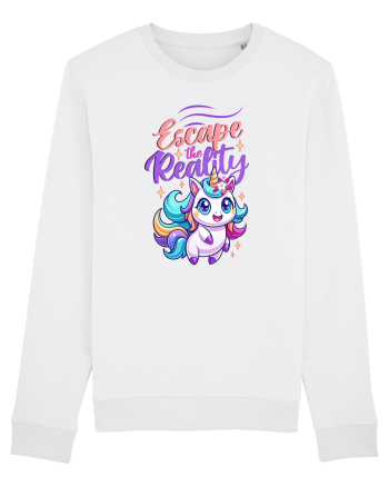 Unicorn simpatic pastel goth White