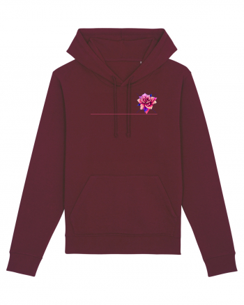 FLORAL GEOMETRIC 1 Burgundy