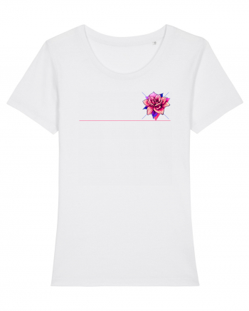 FLORAL GEOMETRIC 1 White