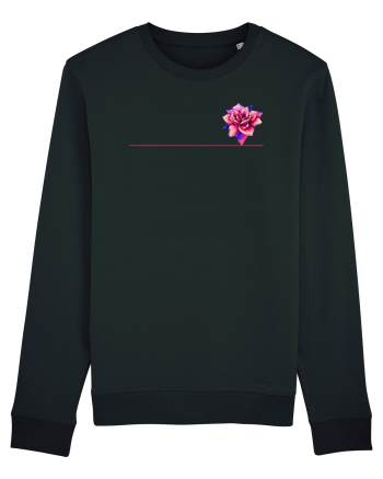 FLORAL GEOMETRIC 1 Black