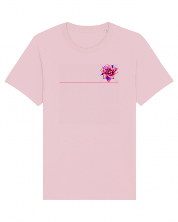 FLORAL GEOMETRIC 1 Cotton Pink