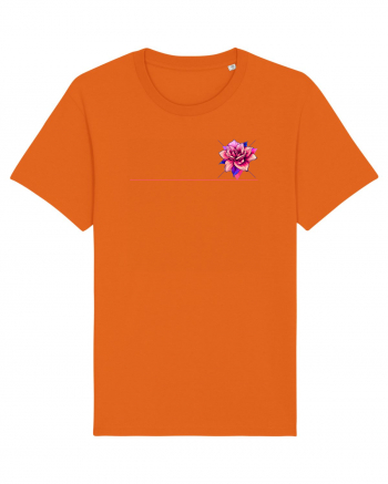 FLORAL GEOMETRIC 1 Bright Orange