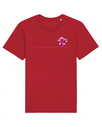 FLORAL GEOMETRIC 1 Red