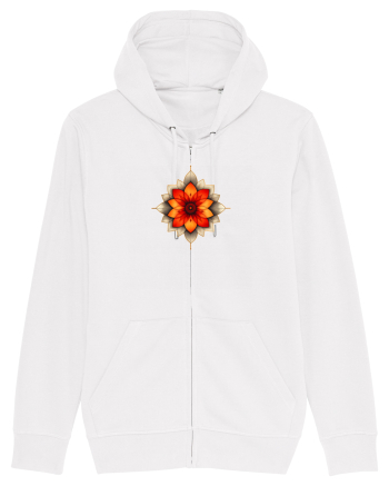 FLORAL GEOMETRIC 2 White