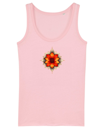 FLORAL GEOMETRIC 2 Cotton Pink