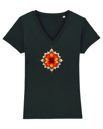 FLORAL GEOMETRIC 2 Black