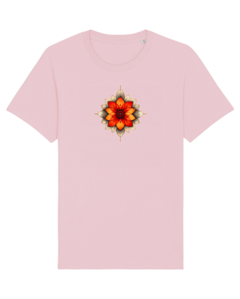 FLORAL GEOMETRIC 2 Cotton Pink