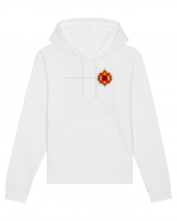 FLORAL GEOMETRIC 2b White