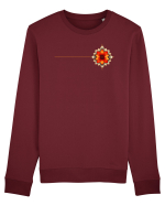 FLORAL GEOMETRIC 2b Bluză mânecă lungă Unisex Rise
