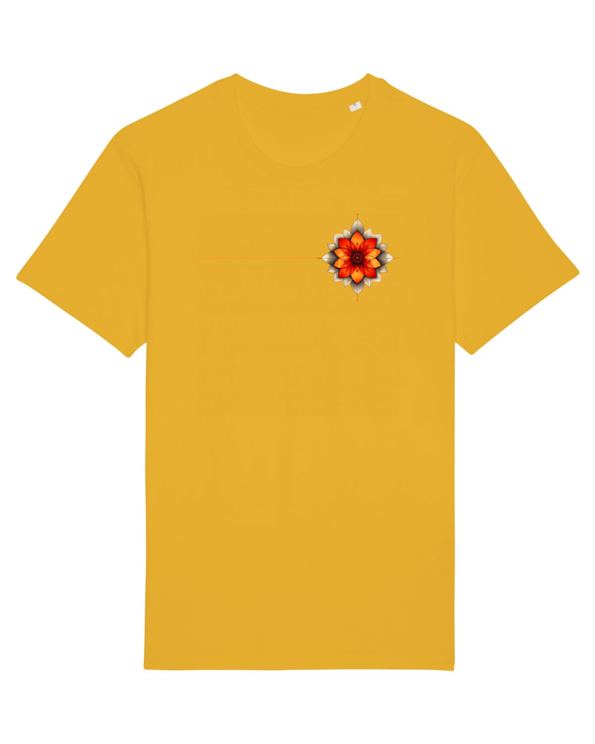 Tricou mânecă scurtă Unisex Rocker Spectra Yellow