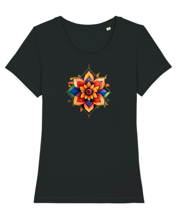 FLORAL GEOMETRIC 3 Black