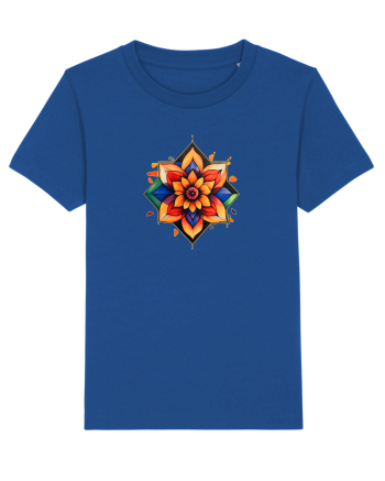 FLORAL GEOMETRIC 3 Majorelle Blue