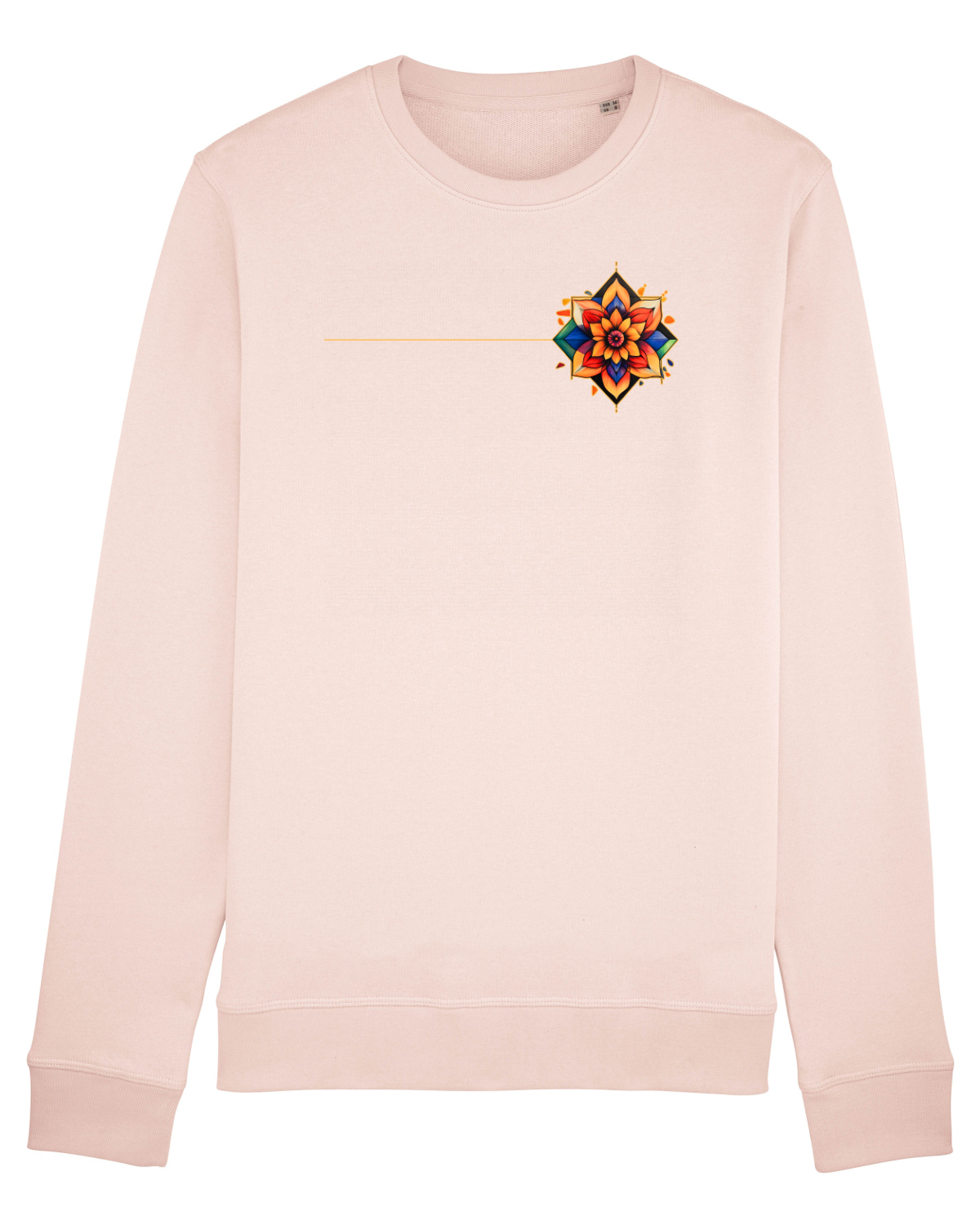 Bluză mânecă lungă Unisex Rise Candy Pink