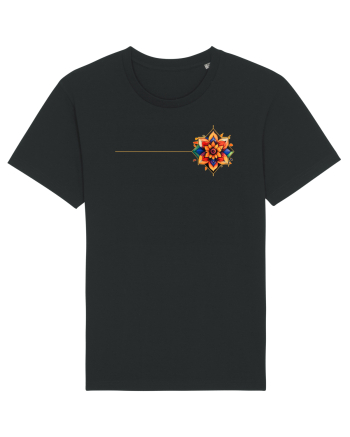FLORAL GEOMETRIC 3b Black