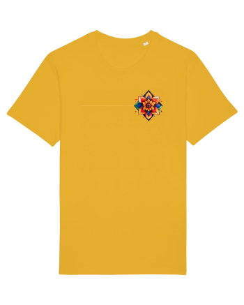 FLORAL GEOMETRIC 3b Spectra Yellow
