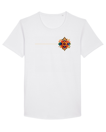FLORAL GEOMETRIC 3b White
