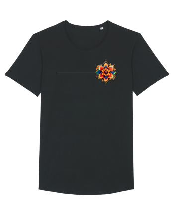 FLORAL GEOMETRIC 3b Black