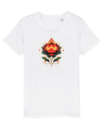 FLORAL GEOMETRIC 4 White