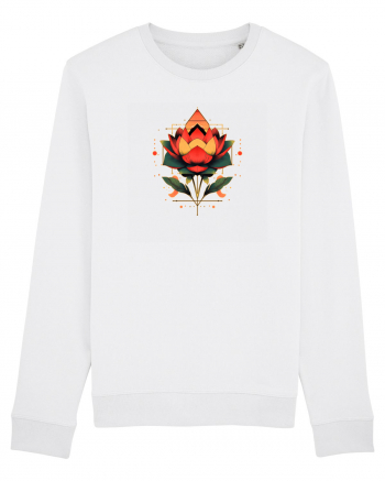 FLORAL GEOMETRIC 4 White