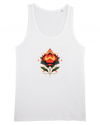 FLORAL GEOMETRIC 4 White