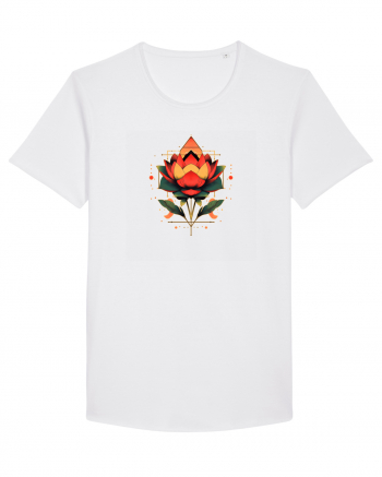 FLORAL GEOMETRIC 4 White