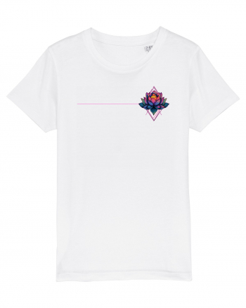 FLORAL GEOMETRIC 6b White