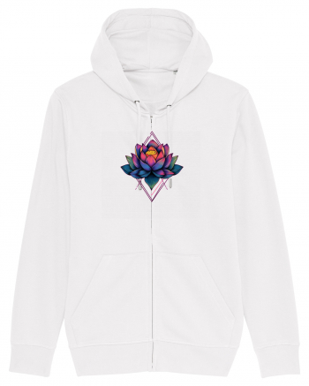 FLORAL GEOMETRIC 6 White