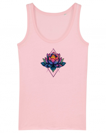 FLORAL GEOMETRIC 6 Cotton Pink