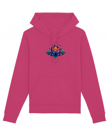 FLORAL GEOMETRIC 6 Raspberry