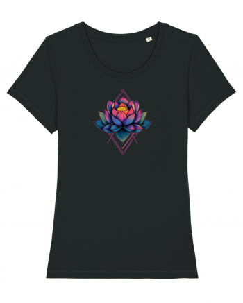 FLORAL GEOMETRIC 6 Black