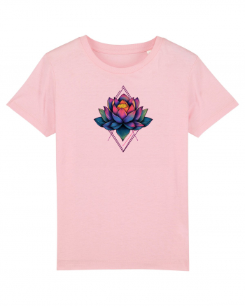 FLORAL GEOMETRIC 6 Cotton Pink