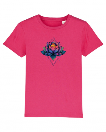 FLORAL GEOMETRIC 6 Raspberry