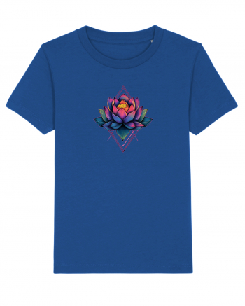 FLORAL GEOMETRIC 6 Majorelle Blue