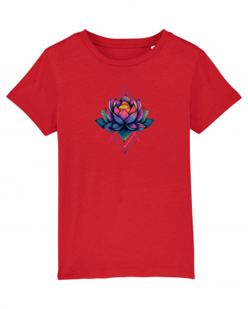 FLORAL GEOMETRIC 6 Red