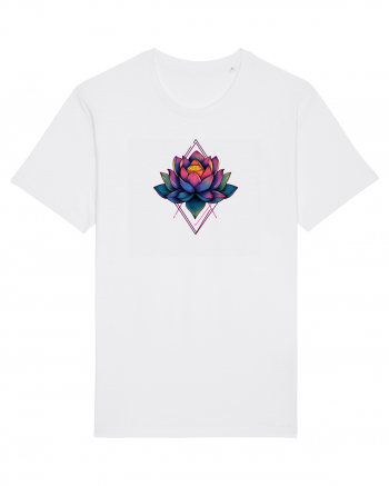 FLORAL GEOMETRIC 6 White