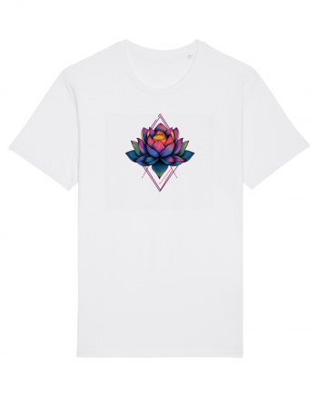 FLORAL GEOMETRIC 6 White