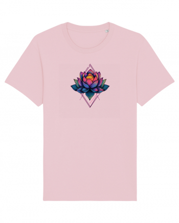 FLORAL GEOMETRIC 6 Cotton Pink